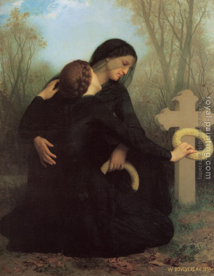 William-Adolphe Bouguereau : All Saints' Day (Le jour des morts)